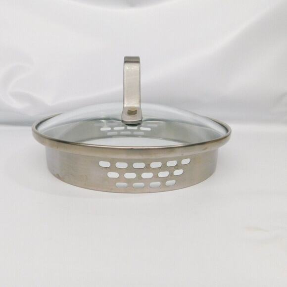 Calphalon Glass Straining / SS LID ONLY Classic Saucepan 5.5" vented - Picture 3 of 4